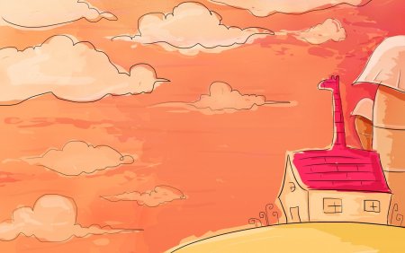 Рисованный фон