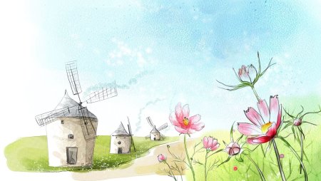 Маленькие Ветряные мельницы Куперена