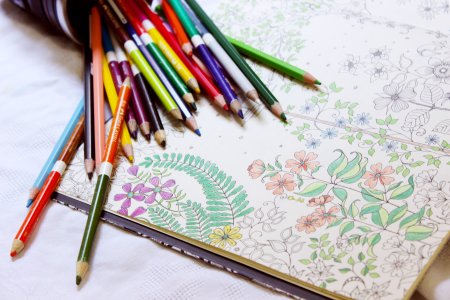 Рисование цветными карандашами