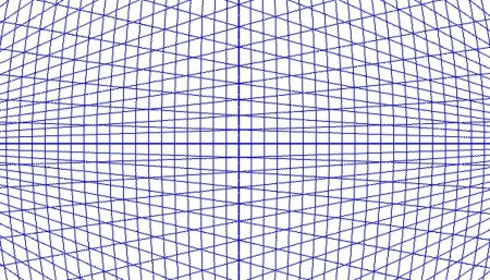 Изометрическая сетка с перспективой