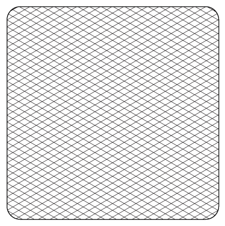 Изометрическая сетка а3