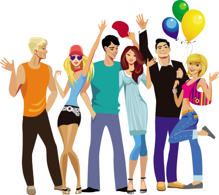 Молодежь иллюстрация