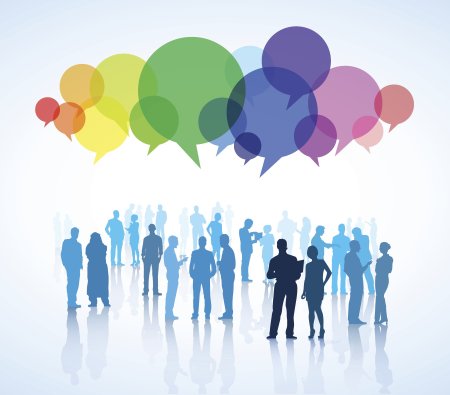 Фон для презентации коммуникация