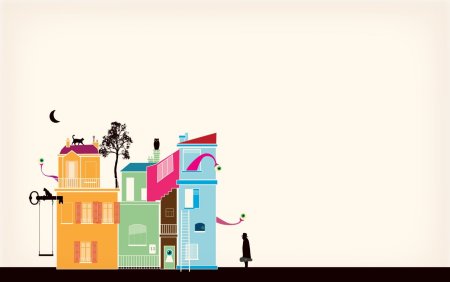 Дом Минимализм арт