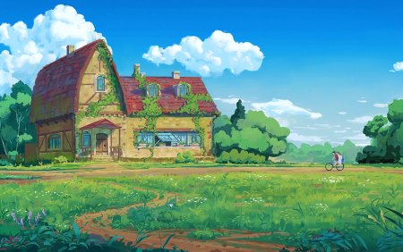 Фон для презентации домики