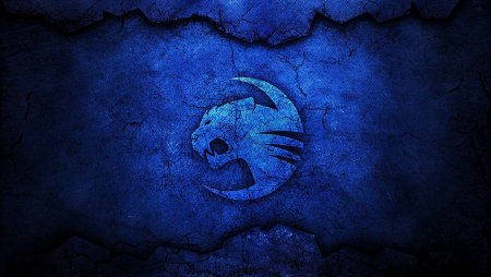 Синие обои на рабочий стол