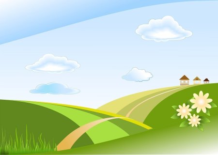 Детский пейзаж