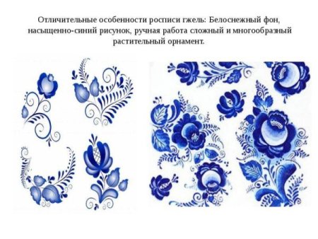 Гжельская роспись Гжельская птица