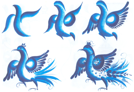 Гжельская майолика изразцы