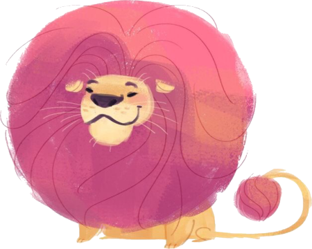 Милый Лев арт