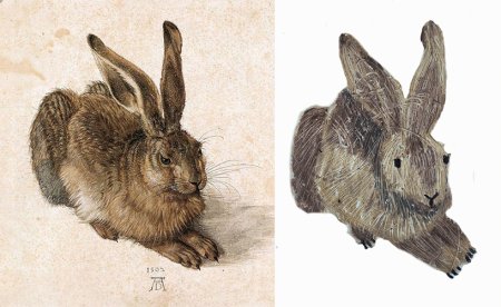 Альбрехт Дюрер заяц 1502