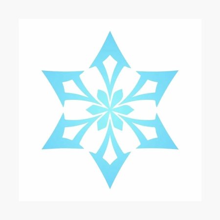 Снежинки с глазками