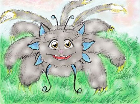 Рисунок несуществующего животного