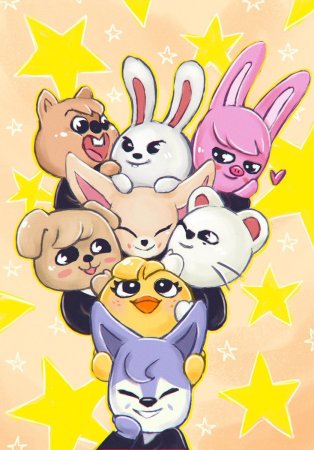 SKZOO Stray Kids имена