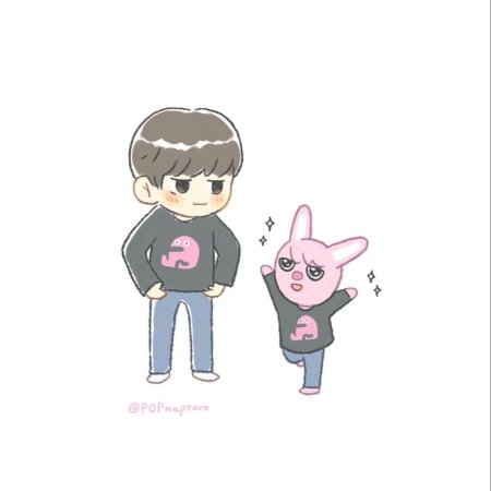 Наклейки Stray Kids Минхо