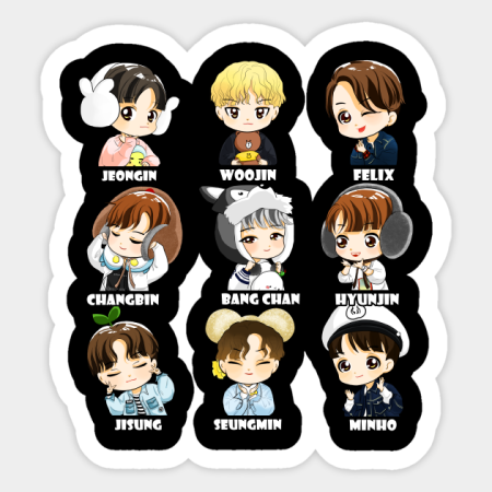 Наклейки Stray Kids Феликс