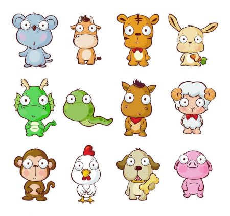 Животные символы года