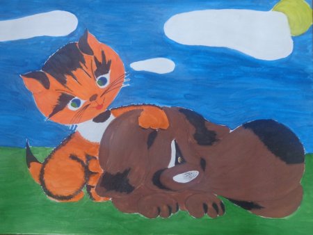 Детские рисунки животных