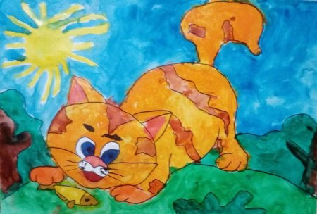 Рисунок любимого животного