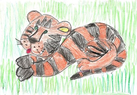 Детские рисунки животных