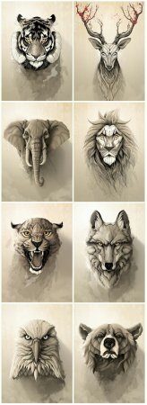 Тату Тотем животных