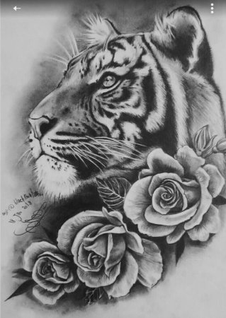 Тату тигр