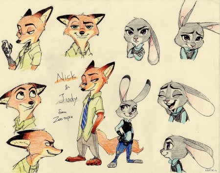 Джуди Хоппс скетч