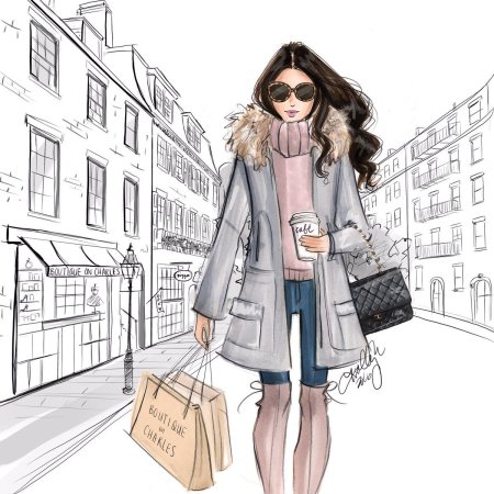 Шуба рисунок для детей