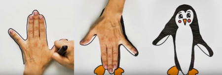 Рисование ладошками