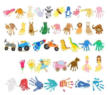 Рисуем с помощью ладони