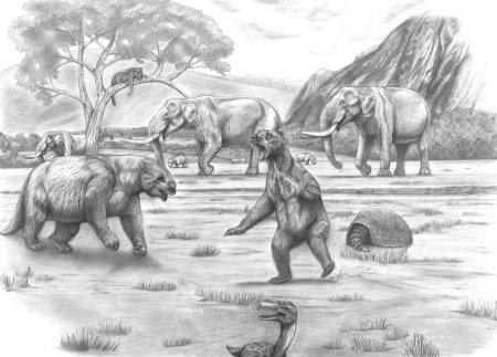 Плейстоценовая мегафауна Северной Америки