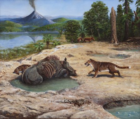 Джон Сиббик палеохудожник