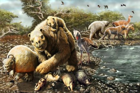 Вымершие доисторические млекопитающие