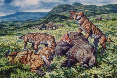 Цинодонты в Триасовый период