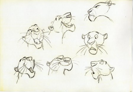 Эмоции мультяшных животных