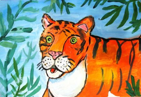 Конкурс рисунков животных из красной книги