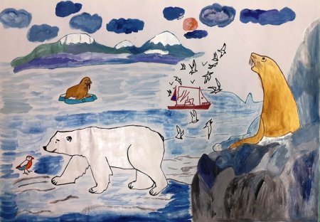 Плакат на тему Арктика