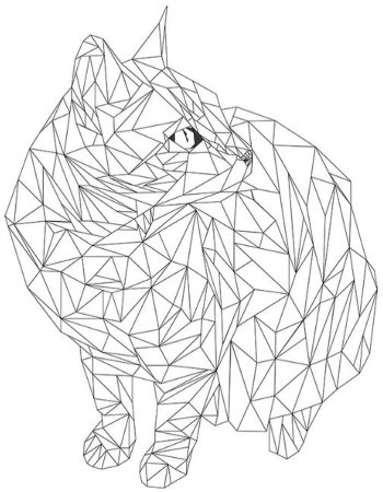Геометрический кот