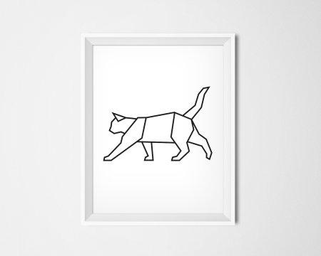 Геометрический кот