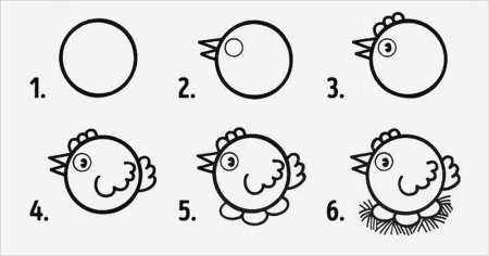 10 Рисунков из кружков