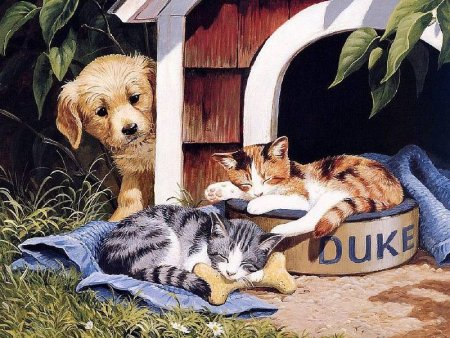 Художник-анималист persis Clayton Weirs