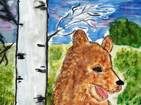 Рисунок на тему животные