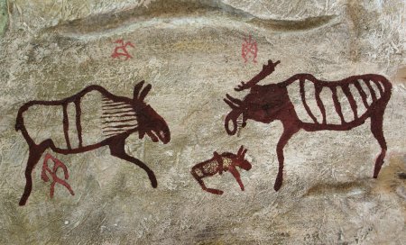 Петроглифы Ленских столбов