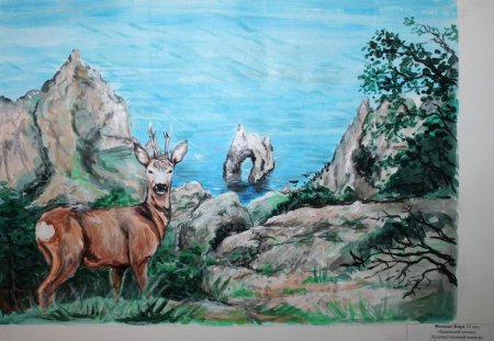 Природа родного края рисунки