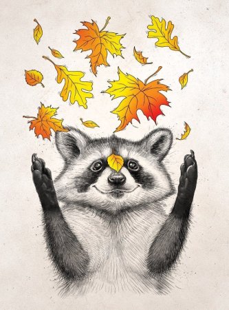 Осенние рисунки для срисовки