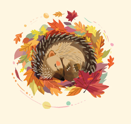 Животные осенью