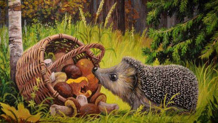 Осенние зарисовки карандашом