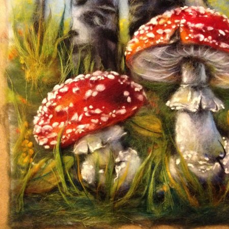 Осенние грибы раскраска для детей