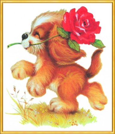 Зверюшки с цветами