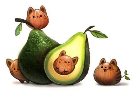 Овощи и фрукты в виде животных